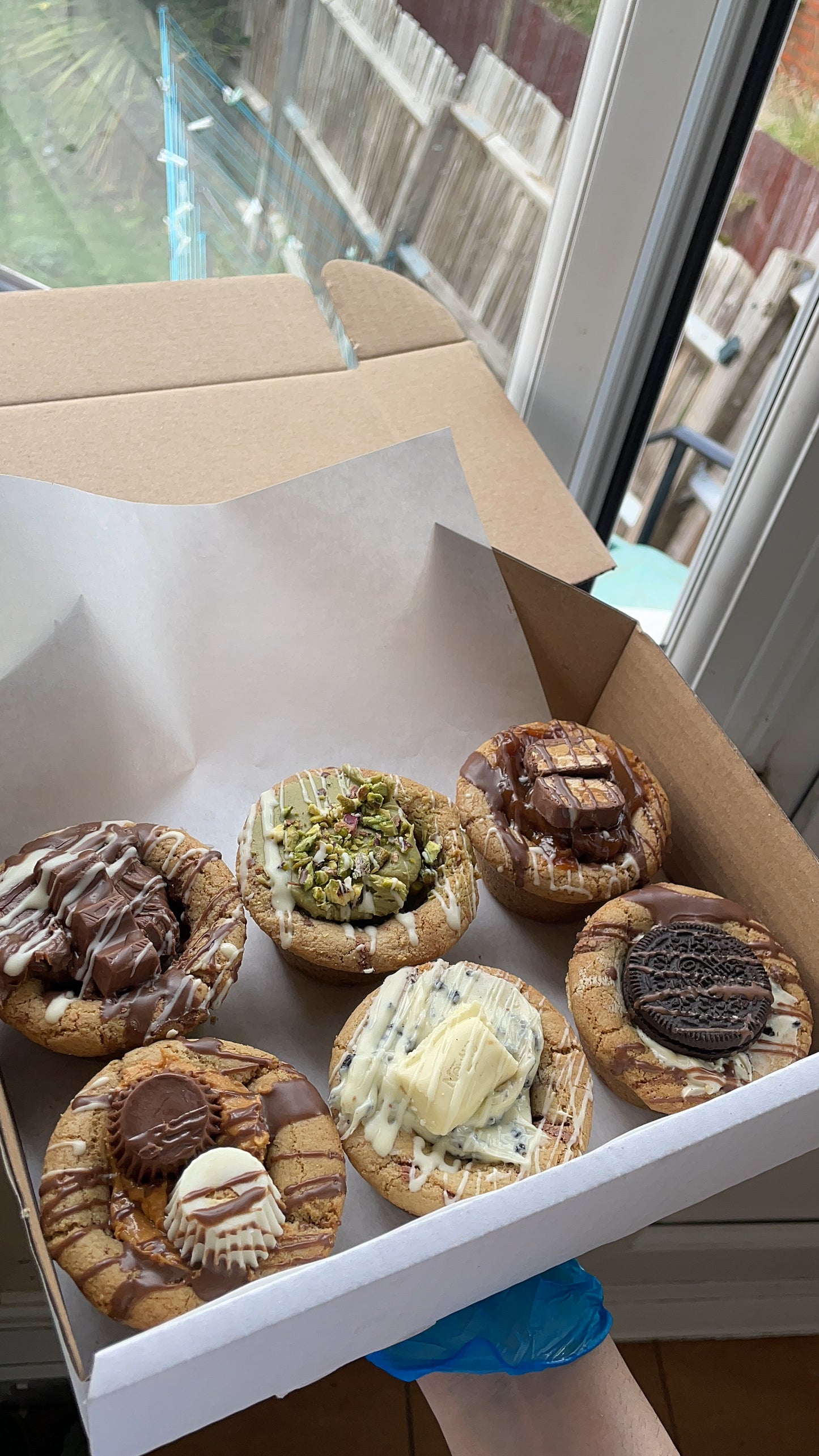 UK Postal Cookie Cups