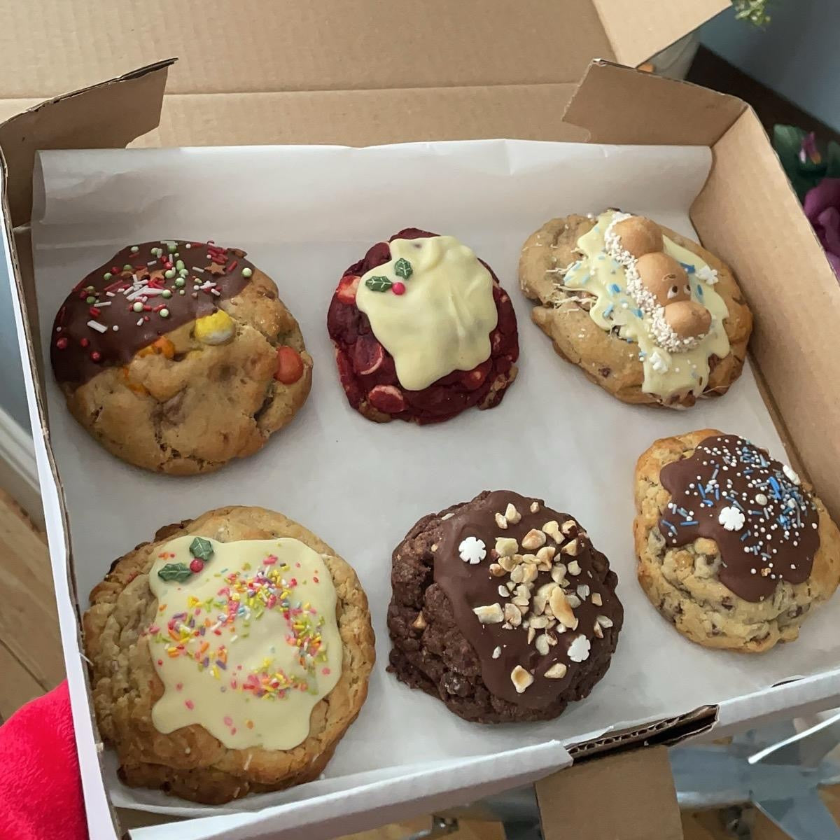 UK Cookie Postal Treat Box