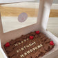 Personalised Brownie & Blondie Postal Slab