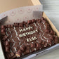 Personalised Brownie & Blondie Postal Slab